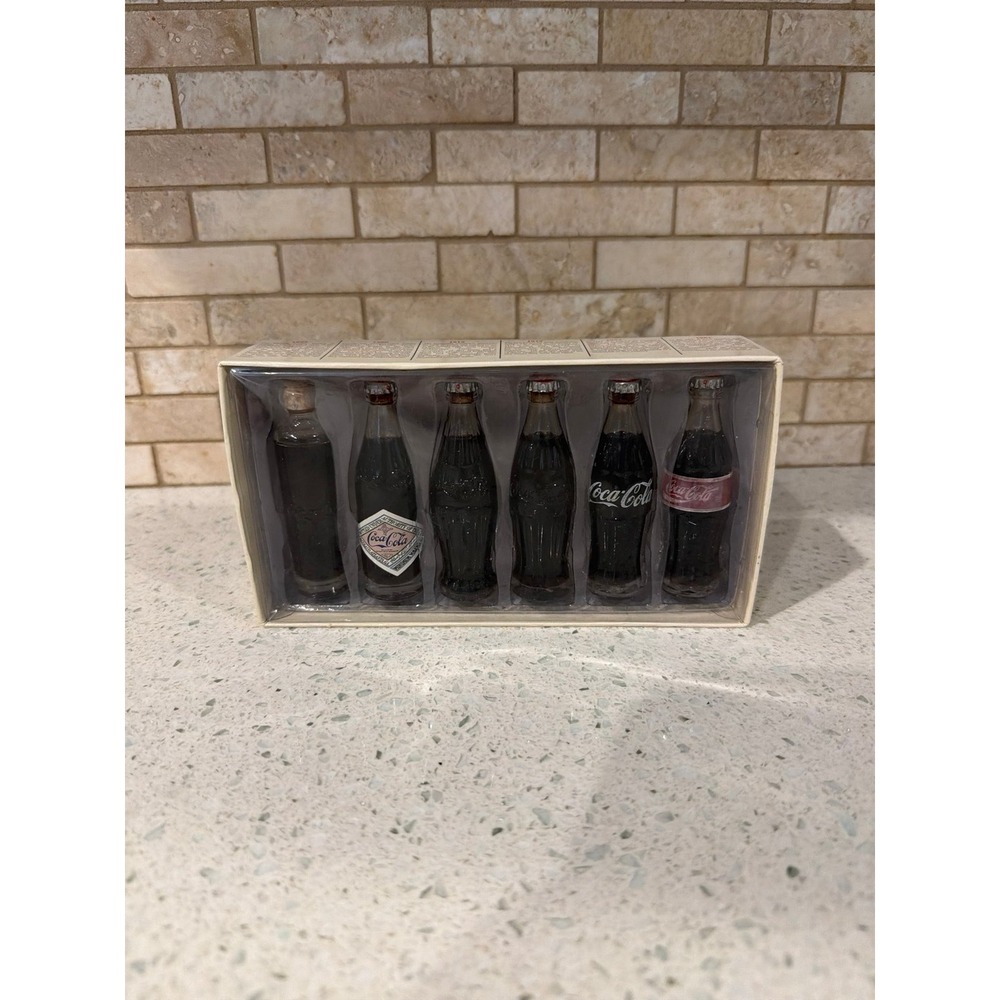 Coca Cola Evolution‎ Contour Bottle Mini Set 1998